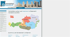 Desktop Screenshot of immobilienboerse.at