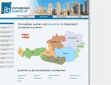 Tablet Screenshot of immobilienboerse.at